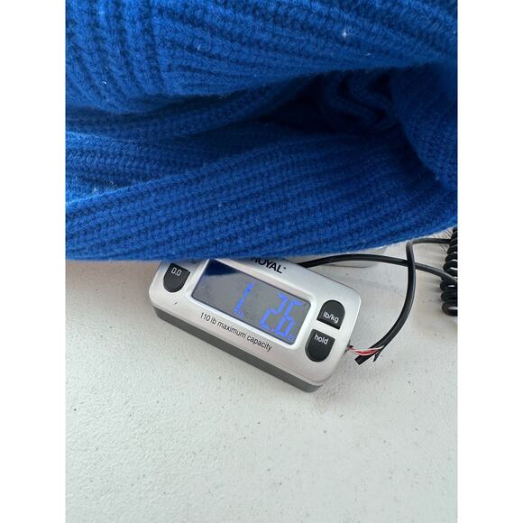 Everlane Women Half Zip Wool Sweater Size XL Blue High Neck Preppy Outdoors Fall - Picture 12 of 13